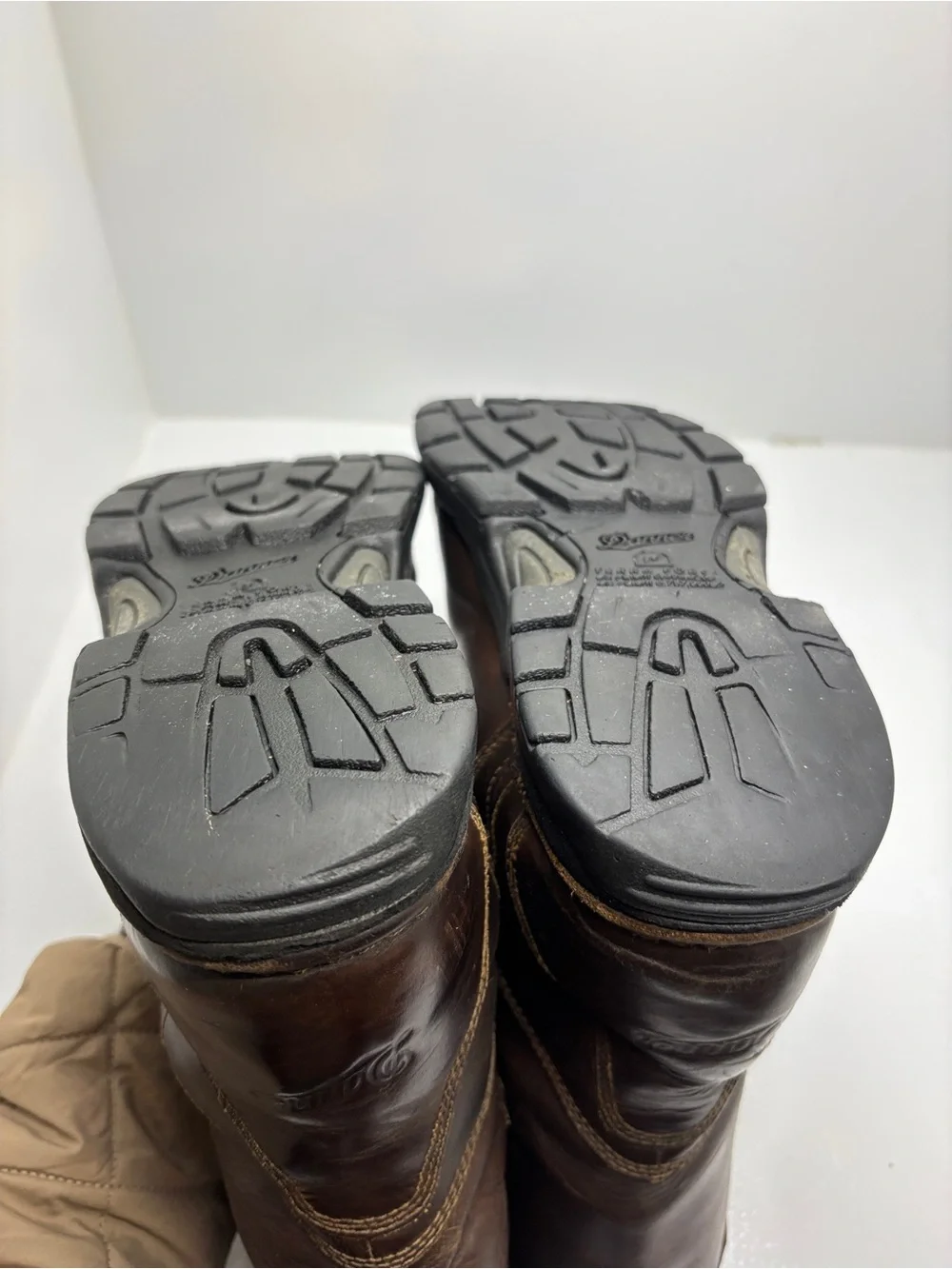 Danner Longhorn Wellington GTX Boots Men's 8.5 D Brown Leather Gore-Tex Pull On